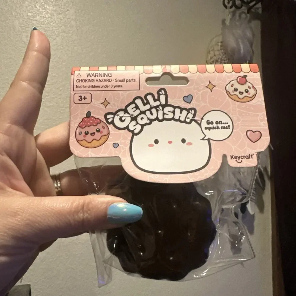 Keycraft Gelli Squishi Dessert Squishies Stress Toy Cookie